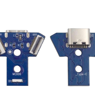 PS4 Type-C JDS-040/055 Controller Charging Port لوحة شحن تايب سي