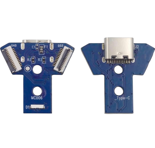 PS4 Type-C JDS-040/055 Controller Charging Port لوحة شحن تايب سي
