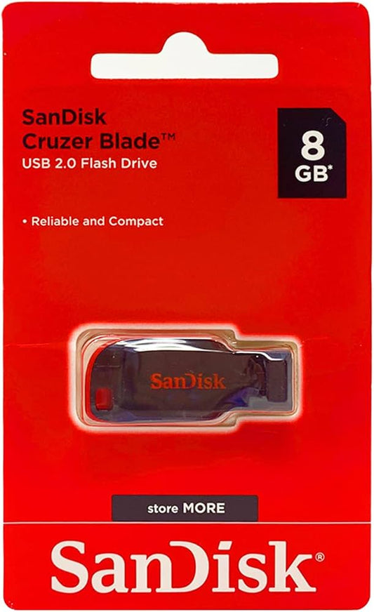 SanDisk Flash Memory 8Gb فلاش ميموري