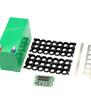 18650 Battery Box 12V 7A بوكس تجميع بطاريات (تأتي بدون بطاريات)