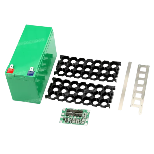 18650 Battery Box 12V 7A بوكس تجميع بطاريات (تأتي بدون بطاريات)
