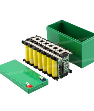 18650 Battery Box 12V 7A بوكس تجميع بطاريات (تأتي بدون بطاريات)