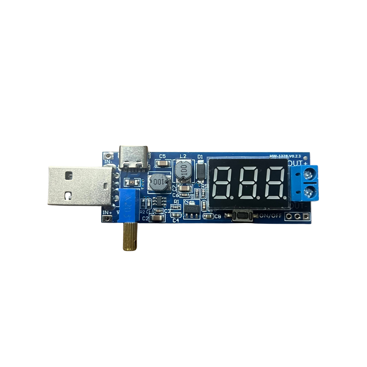 DC-DC USB Boost Power Regulator Module 5V to 1.2V 3.3V 9V 12V 24V Desktop Power Module رافع و خافض جهد
