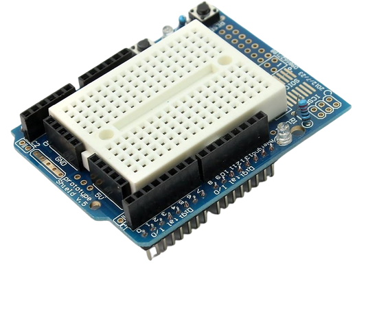 Arduino Uno R3 Prototype Expansion Board with SYB-170 Mini Breadboard