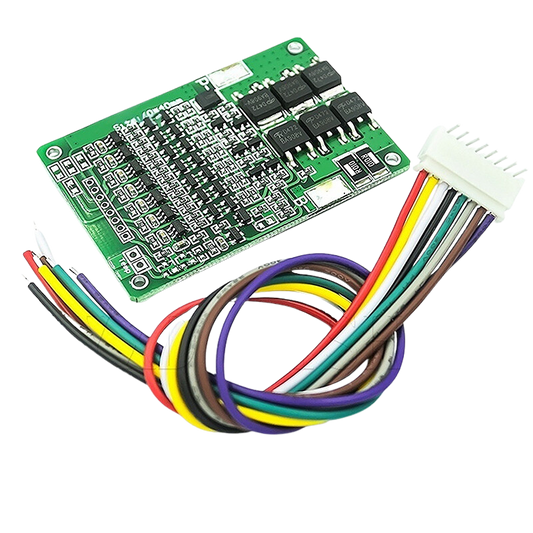 BMS 7-String 7S 15A 25.9V Lithium Battery Charger لوحة شحن سبع خلايا