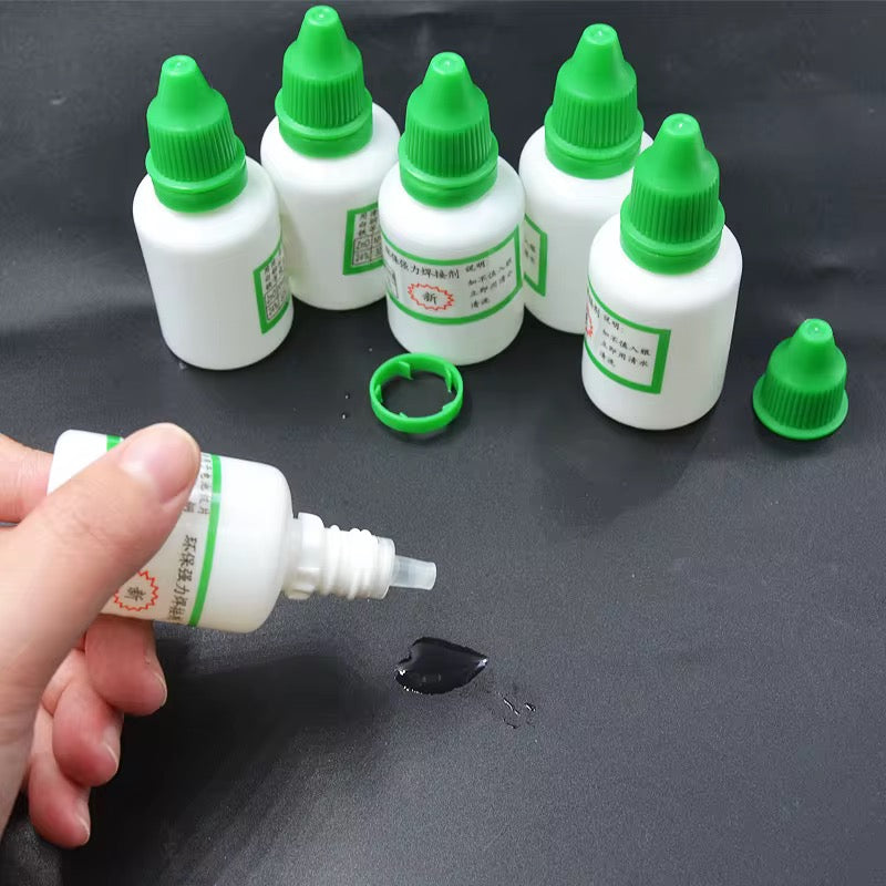 20ml Stainless Steel Flux Soldering Nickel Copper Liquid Solder مساعد لحام بطاريات