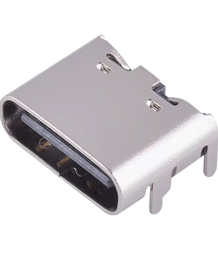 TYPE-C Female Seat USB-3.1 6-pin مدخل تايب سي