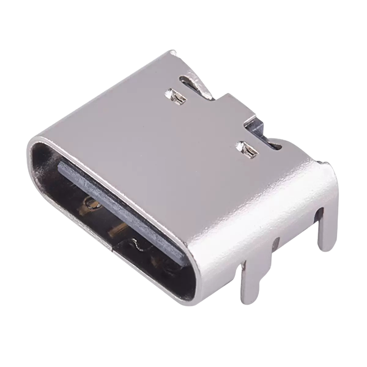 TYPE-C Female Seat USB-3.1 6-pin مدخل تايب سي