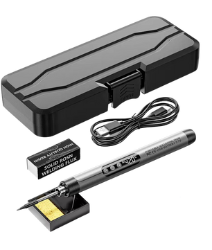 5V C200L Portable Cordless LCD Soldering Iron كاوية لحام شحن محمولة