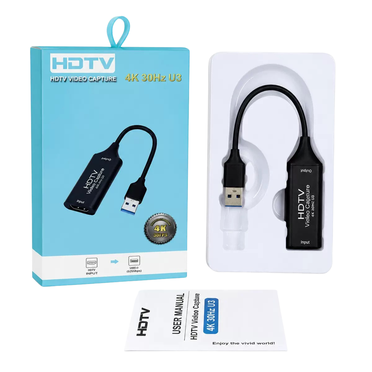 HDTV Video Capture HDMI To USB Converter