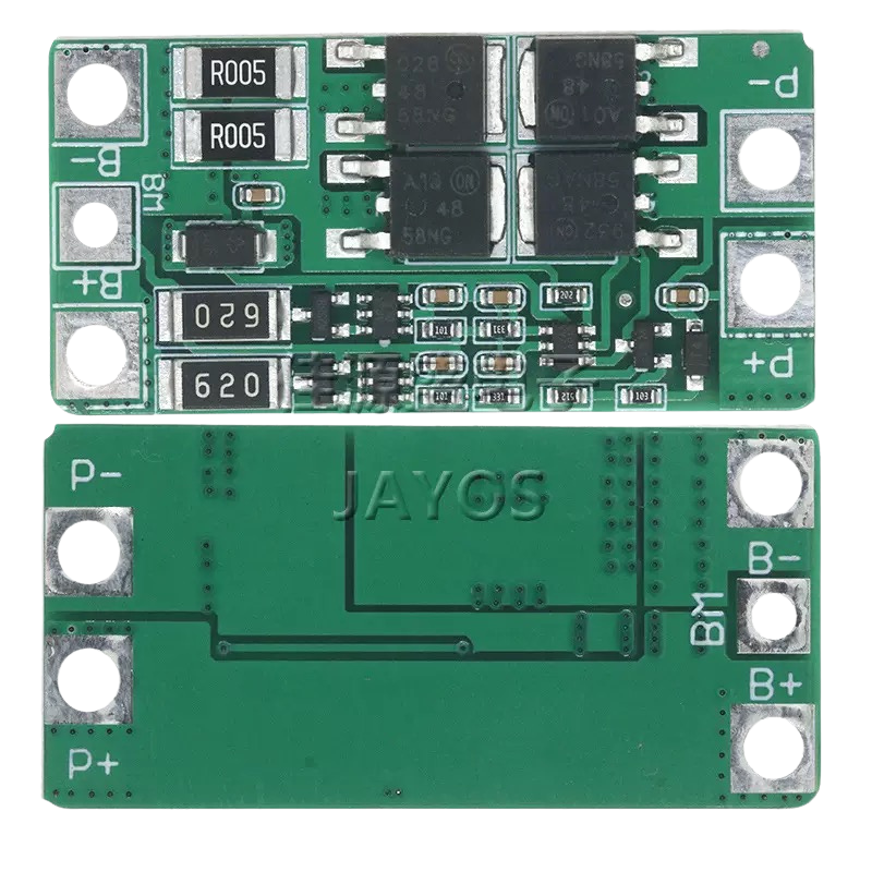 BMS 2S 2-String 6.4V 10A Lithium Iron Phosphate Battery Protection Board