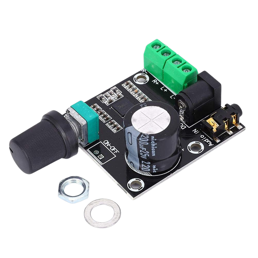 PAM8610 2x15W 8-15V stereo Audio amplifier مضخم صوت