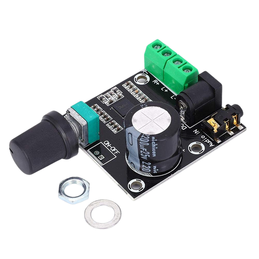 PAM8610 2x15W 8-15V stereo Audio amplifier مضخم صوت