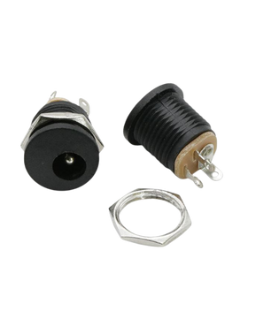 Female DC 5.5*2.2 Power Socket قاعدة باور دائرية