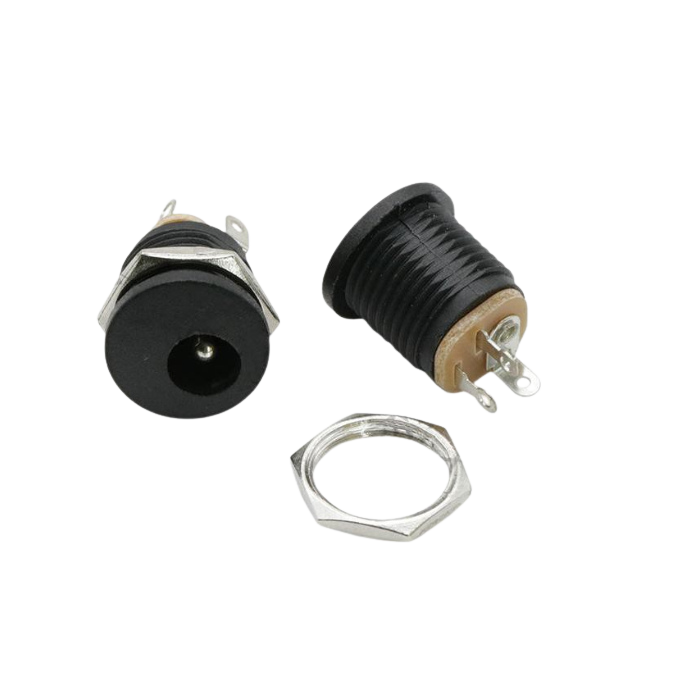 Female DC 5.5*2.2 Power Socket قاعدة باور دائرية