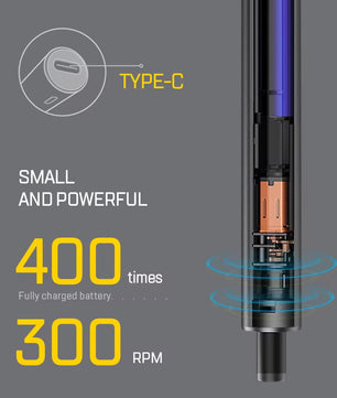 51 In 1 Cordless Electric Screwdriver Set 3.7V Rechargeable مفك كهربائي