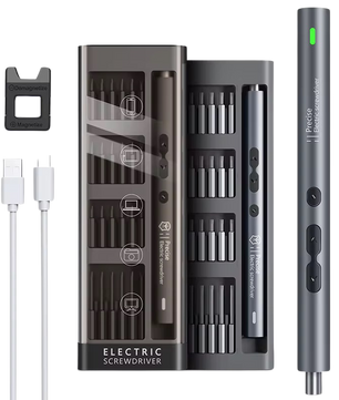 51 In 1 Cordless Electric Screwdriver Set 3.7V Rechargeable مفك كهربائي