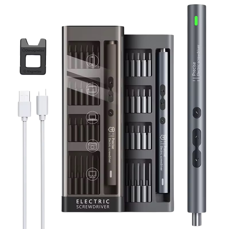51 In 1 Cordless Electric Screwdriver Set 3.7V Rechargeable مفك كهربائي