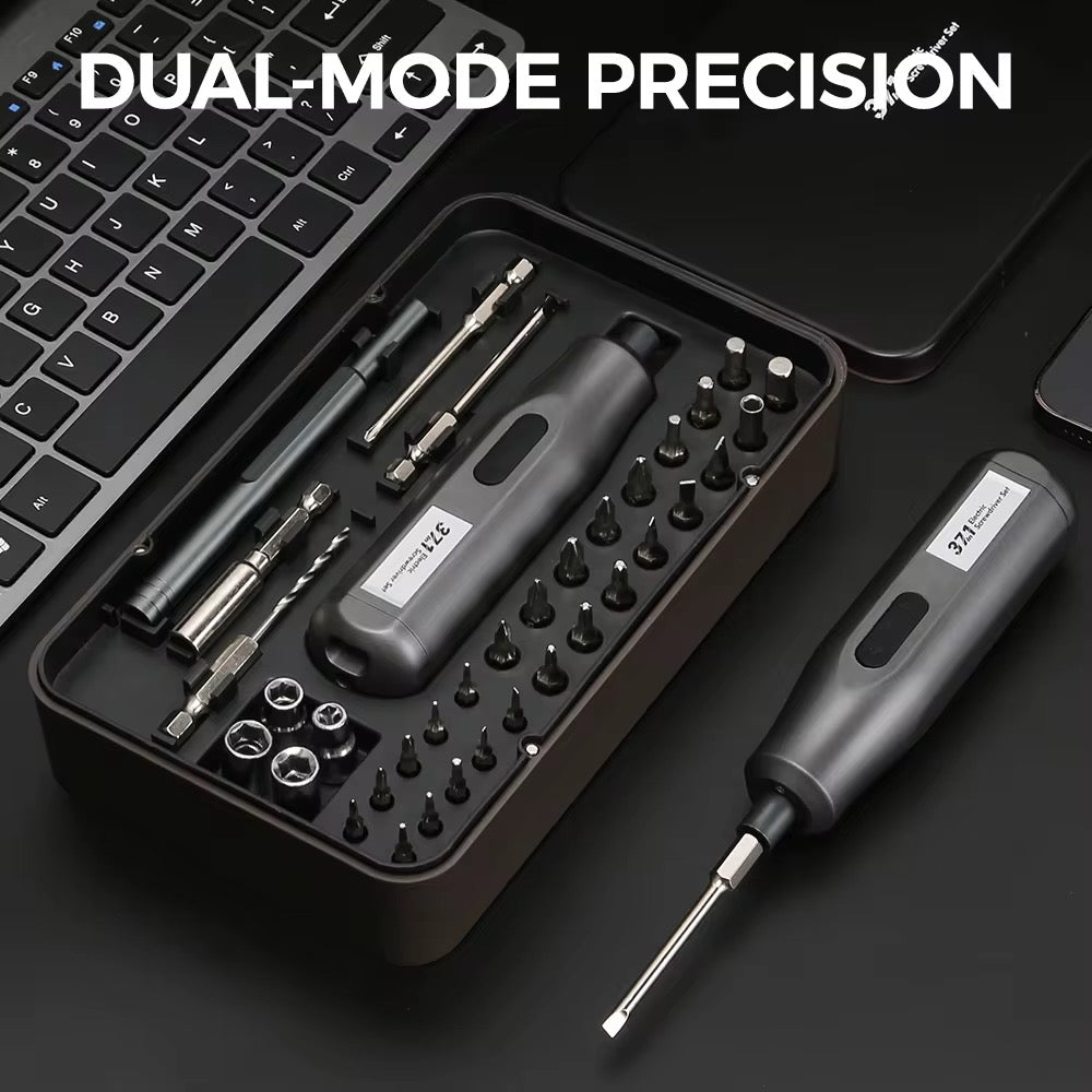 37 In 1 Multi-Functional Electric Screwdriver Set مفك كهربائي