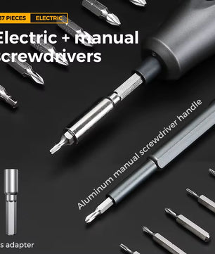 37 In 1 Multi-Functional Electric Screwdriver Set مفك كهربائي