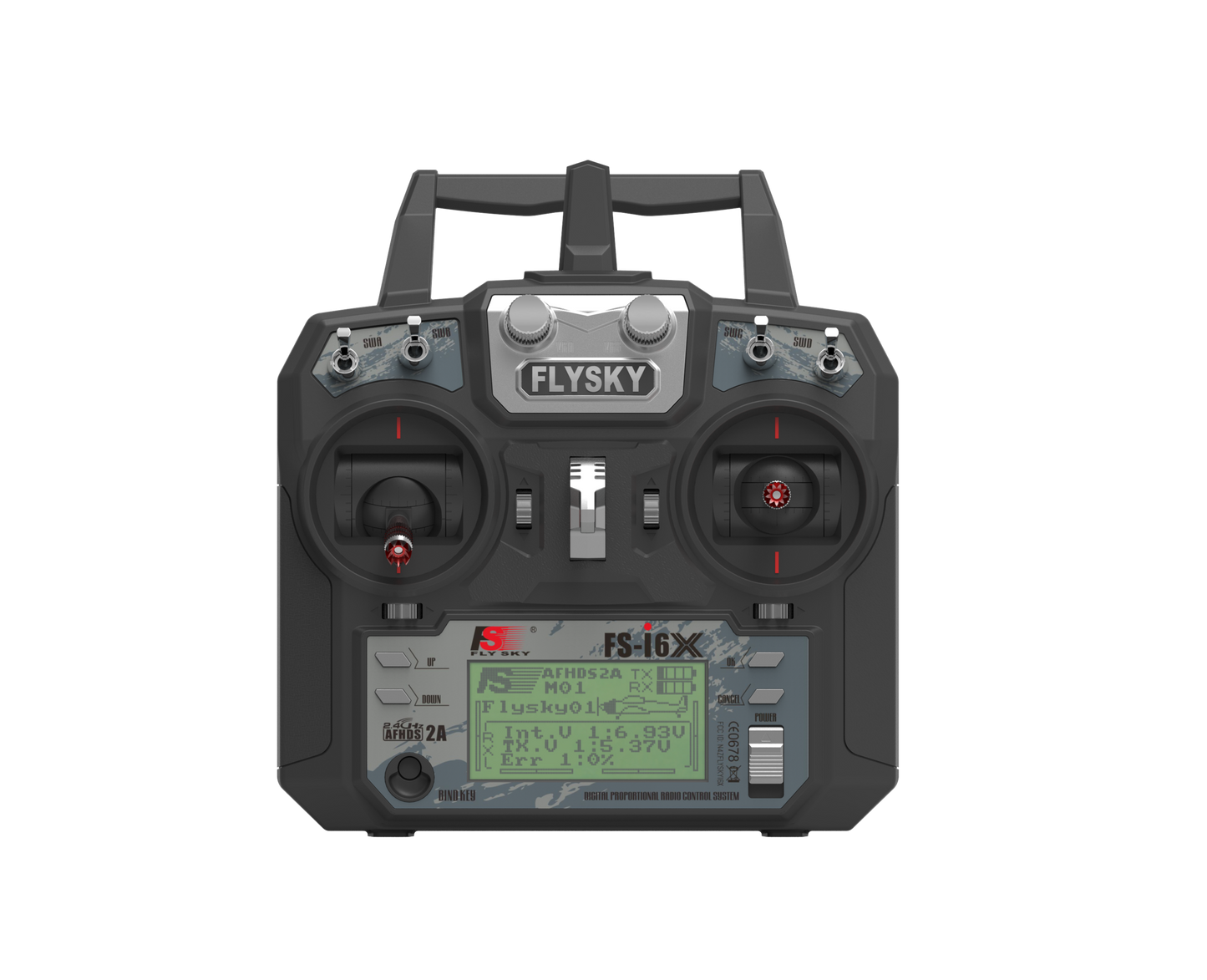 FlySky FS-I6X 10 channels RC Transmitter ريموت تحكم درون