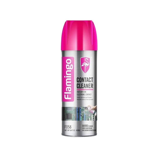 Flamingo Electronic Contact Cleaner Spray 450ml بخاخ تنضيف لوحات الكترونية
