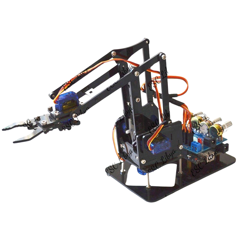 Acrylic Robot Arm Kit يد روبوت