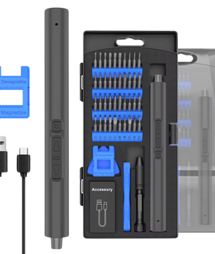 50 In 1 Portable Cordless Electric Screwdriver Set مفك كهربائي