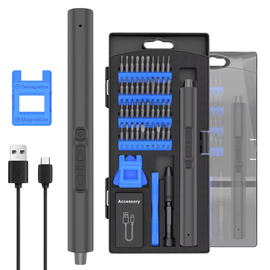 50 In 1 Portable Cordless Electric Screwdriver Set مفك كهربائي