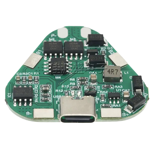 12V 3S 20A BMS Lithium Battery Protection + Type-C Charging Board لوحة حماية + شحن ثلاثة خلايا