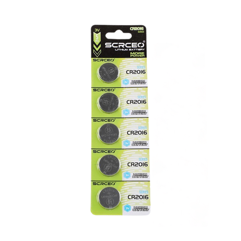 SCRCEO CR2016 3V 70mAh Battery بطارية