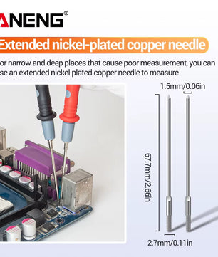Aneng PT1028 1000V 22 in 1 Multi-Function Multimeter Probe Kit خيط ملتي متر مجموعة متكاملة