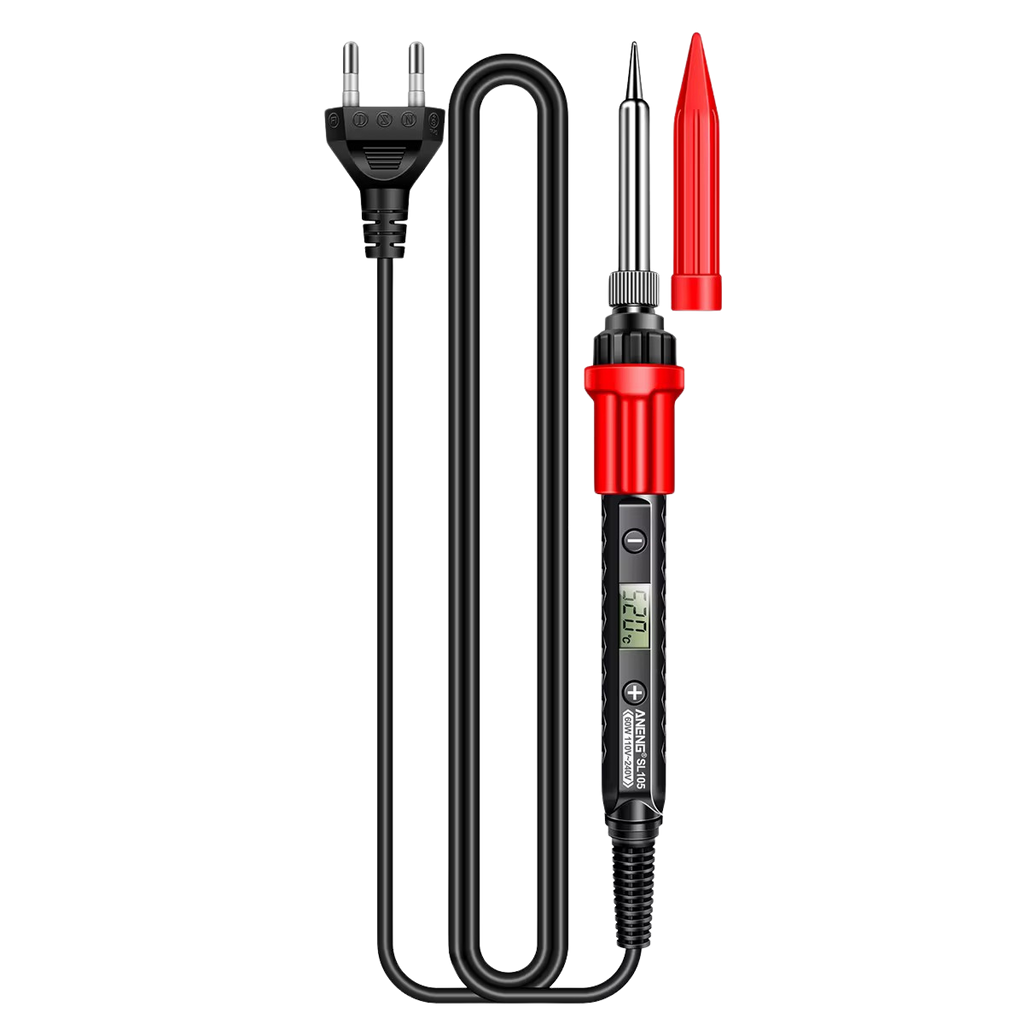 Aneng SL105 60W LCD Adjustable Soldering Iron كاوية لحام متغيرة بالشاشة