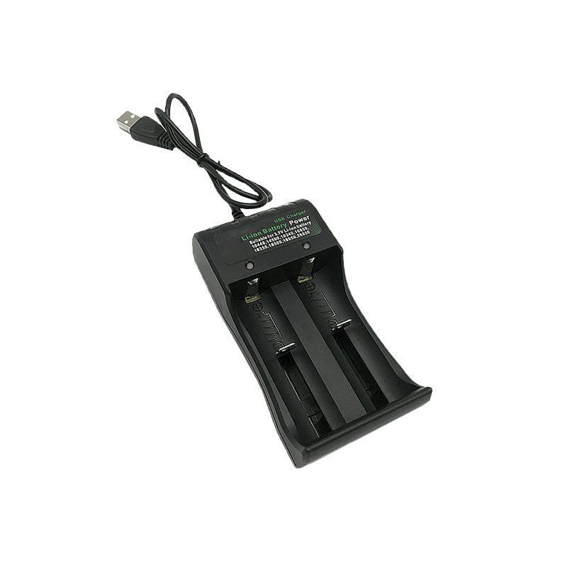 2x 18650 Lithium Battery Charger شاحن بطارية ليثيوم زوجي