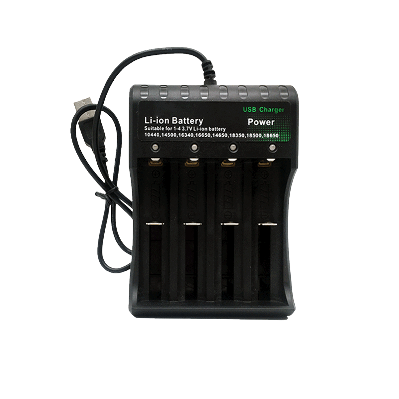4x 18650 Lithium Battery Charger شاحن بطارية ليثيوم رباعي