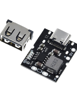 5V 2A Type-C USB 3.7V Lithium Li-ion Battery Charging Module Power Bank دائرة باور بنك شحن و تفريغ