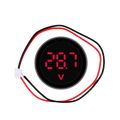 4v-100v DC LED Digital Display Circular Voltmeter