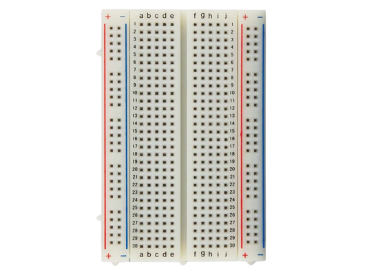 Breadboard 400 points لوحة تركيب متوسطة