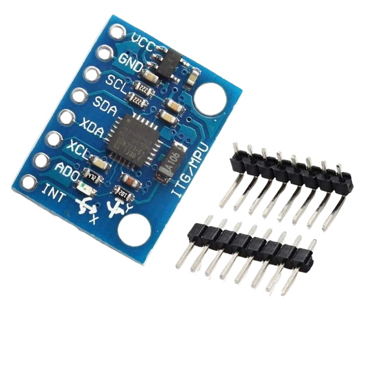 IMU 6-DOF MPU6050 Gyroscope + Accelerometer Sensor Module
 Original Chip أصلي