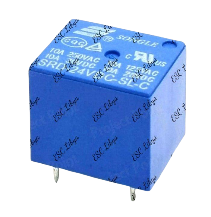 Relay 24V 10A 5pins ريلي