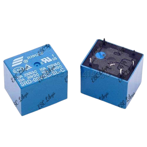 Relay 9V 10A 5pins ريلي
