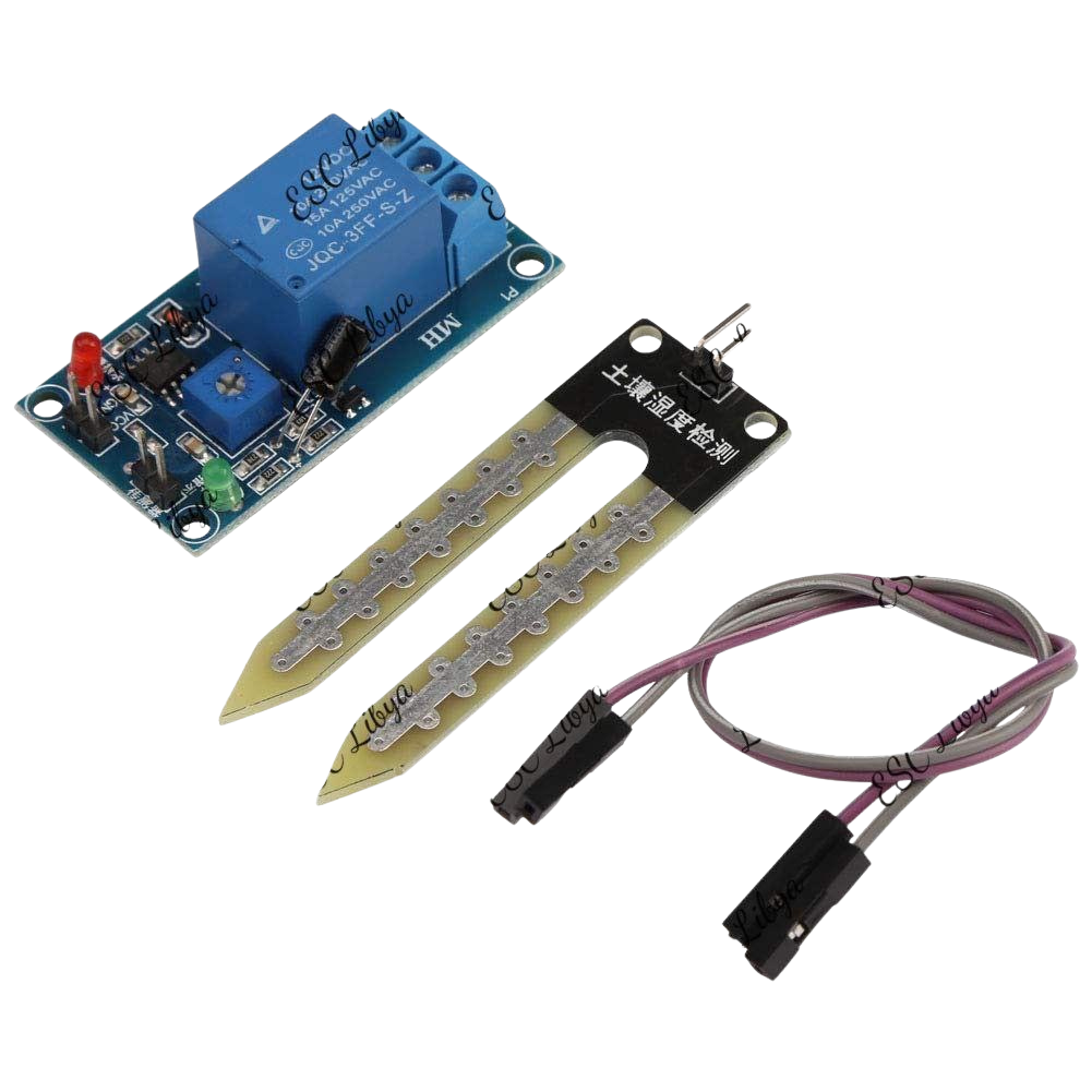 12V DC Soil Moisture Relay Module حساس رطوبة التربة