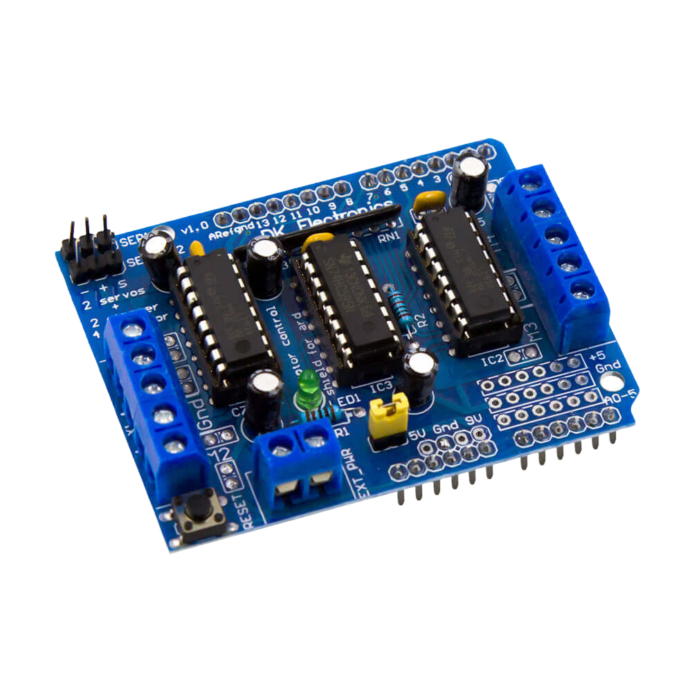 L293D Motor Driver Board متحكم محركات