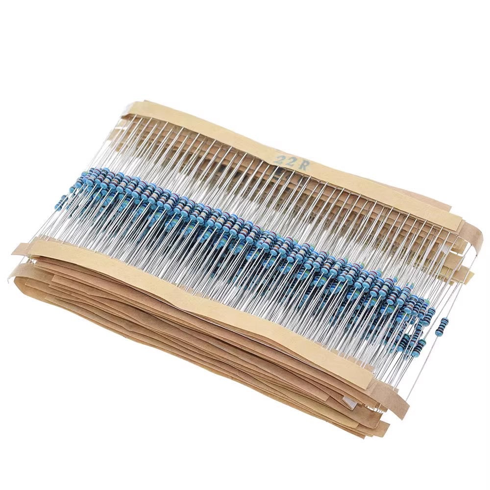 600pcs Resistor Kit 1R-1M 30 Value كت مقاومات