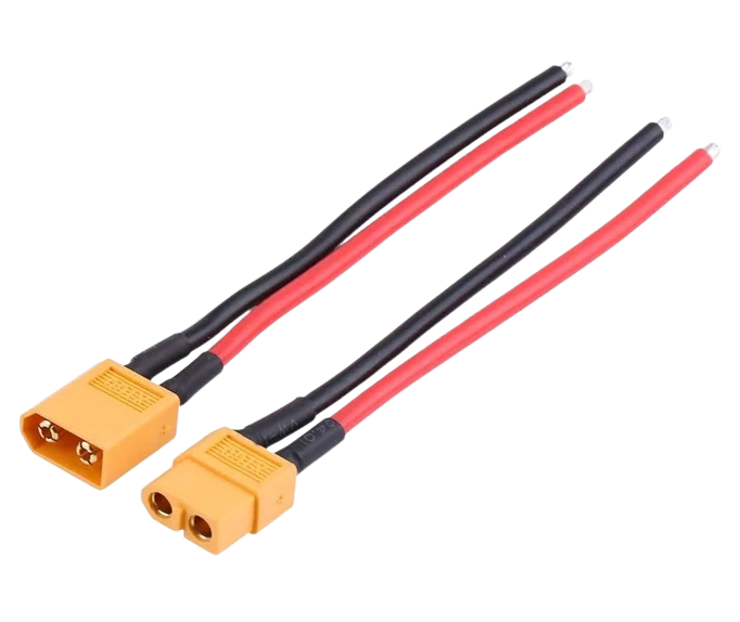 XT60 Male & Female Wired Connector