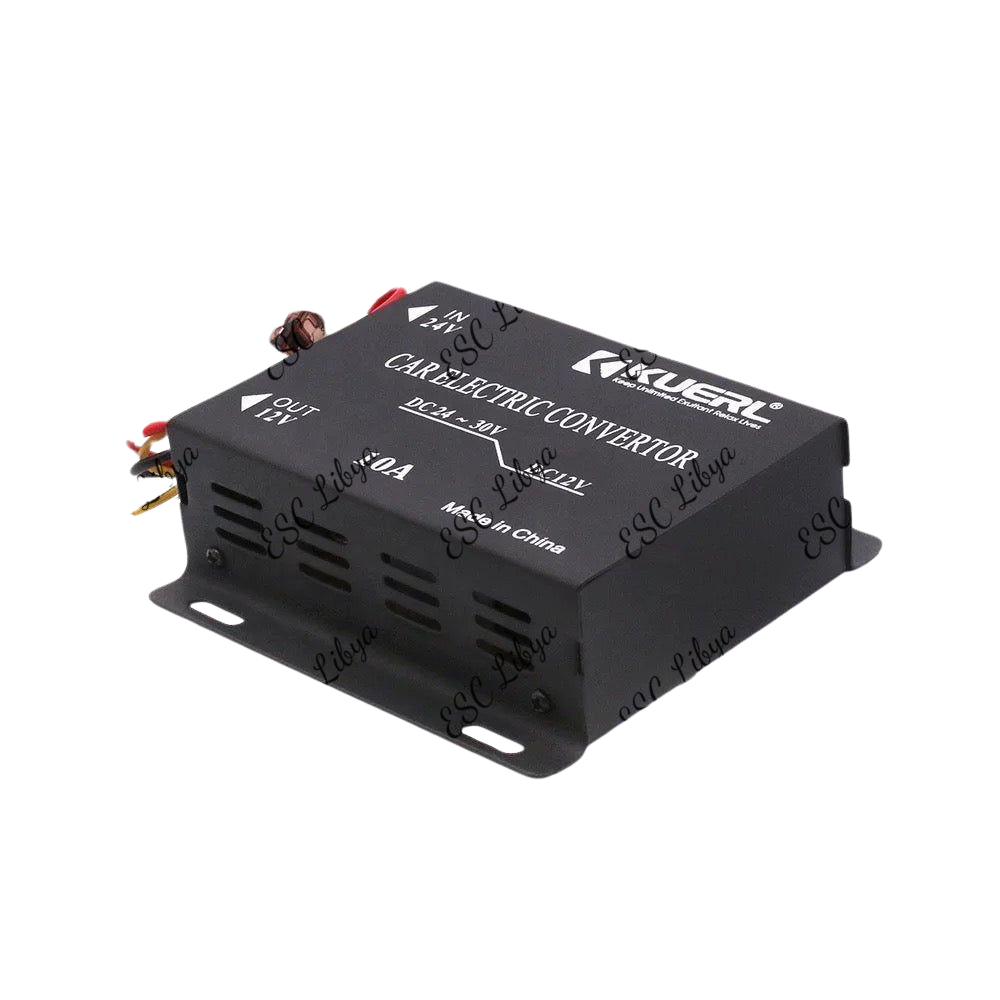 Car Electric Converter 24V To 12V 30A محول خافض جهد
