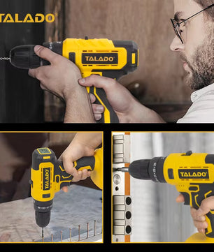 21V Cordless Brushed Drill مجموعة ترابينو متكاملة مع بطارية إضافية