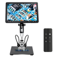 DM12 10.1-Inch 50X-1500X HDMI Digital Microscope IPS Screen 20MP مكبر ديجيتال