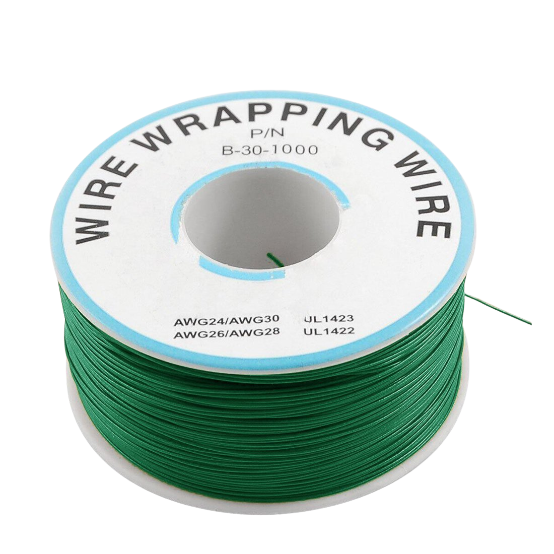 B-30-1000 30AWG Tin Plated Copper Wire Wrapping Cable سلك توصيل 1 متر