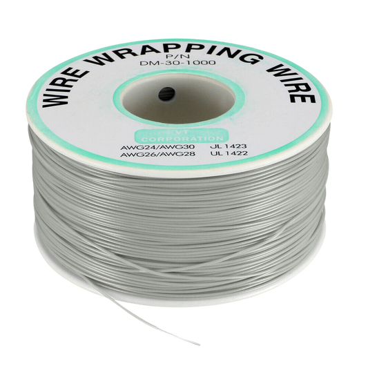B-30-1000 30AWG Tin Plated Copper Wire Wrapping Cable سلك توصيل 1 متر